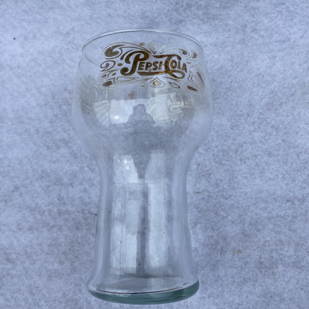 Pepsi Cola Set 2 Glasses Fountain Style Vintage - Picture 2 of 8